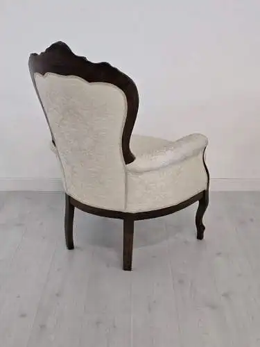 H61400D-Fauteuil-Barockstil-Armlehnensessel-Armlehnenstuhl-Sitzmöbel