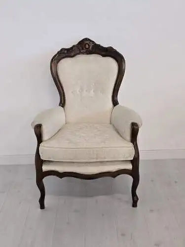 H61400D-Fauteuil-Barockstil-Armlehnensessel-Armlehnenstuhl-Sitzmöbel