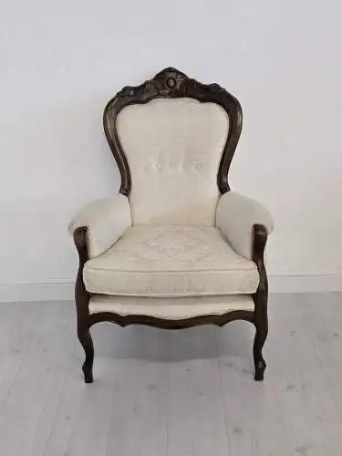 H61400D-Fauteuil-Barockstil-Armlehnensessel-Armlehnenstuhl-Sitzmöbel