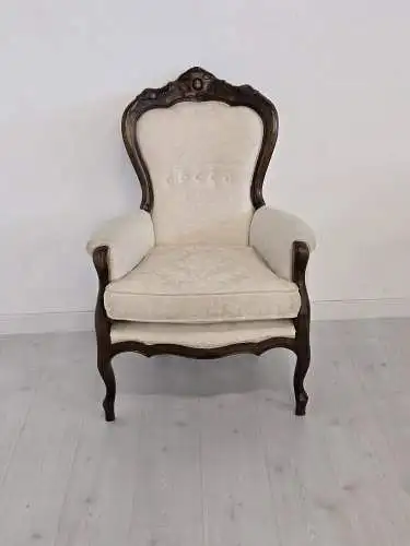 H61400D-Fauteuil-Barockstil-Armlehnensessel-Armlehnenstuhl-Sitzmöbel