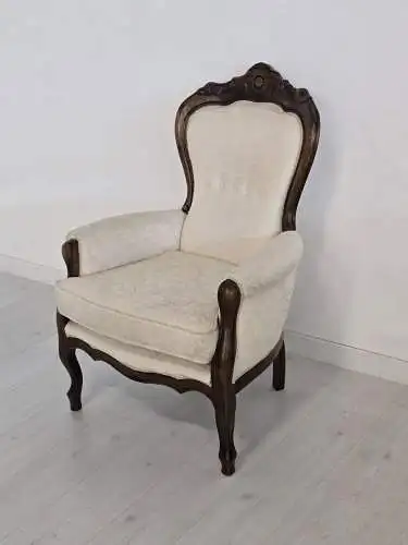 H61400D-Fauteuil-Barockstil-Armlehnensessel-Armlehnenstuhl-Sitzmöbel
