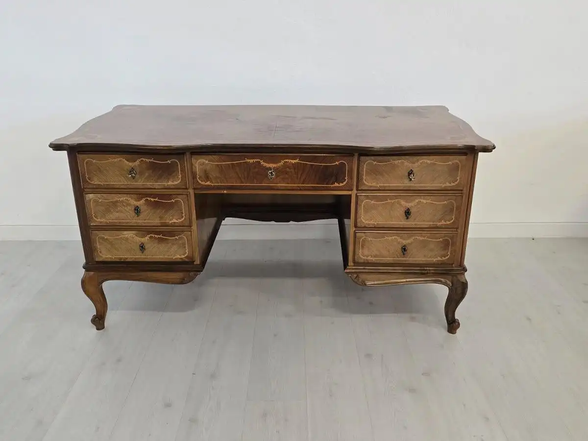 H61397D-Schreibtisch-Barockstil-Tisch-Schreibmöbel- 11