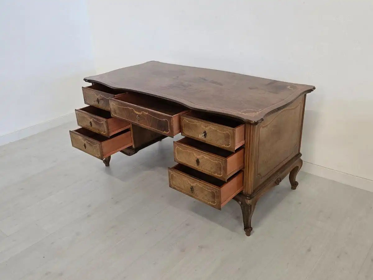 H61397D-Schreibtisch-Barockstil-Tisch-Schreibmöbel- 3
