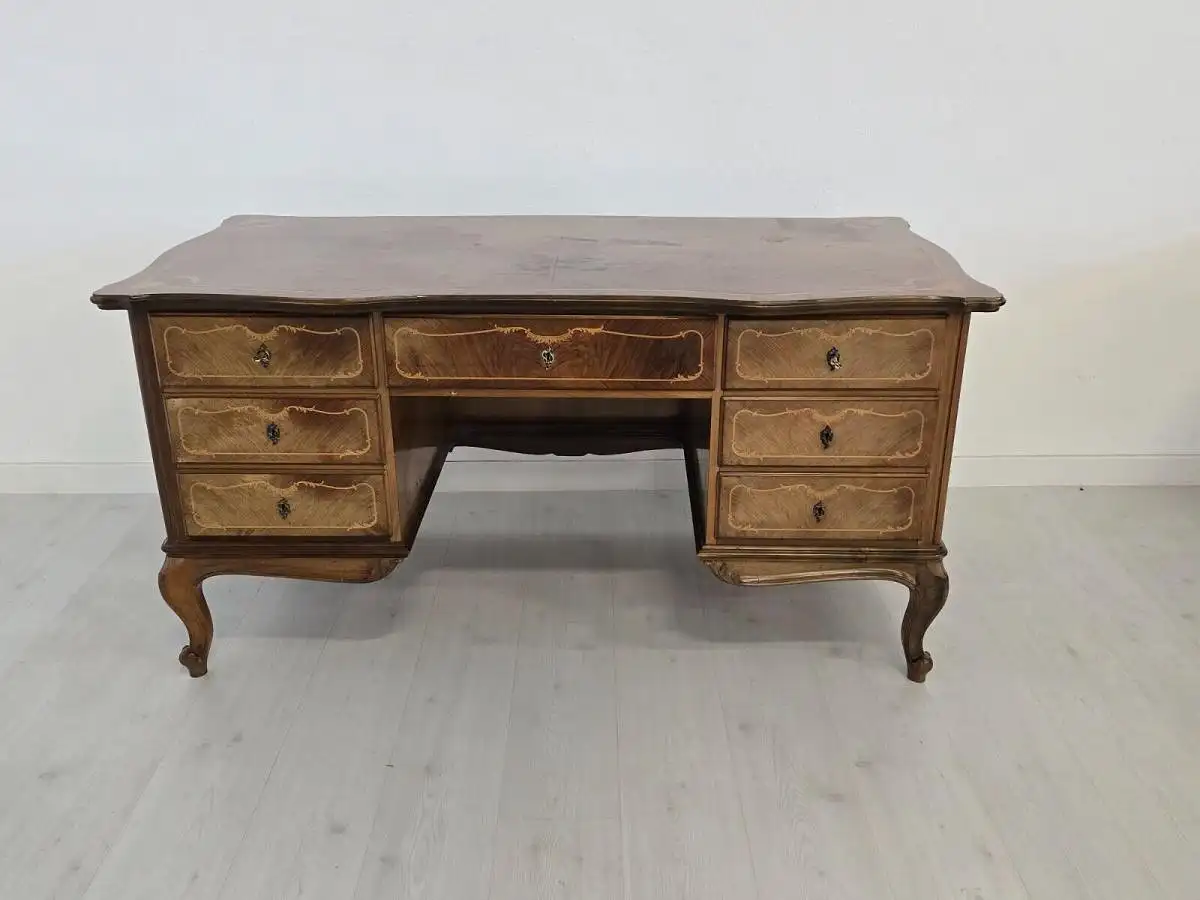 H61397D-Schreibtisch-Barockstil-Tisch-Schreibmöbel- 5