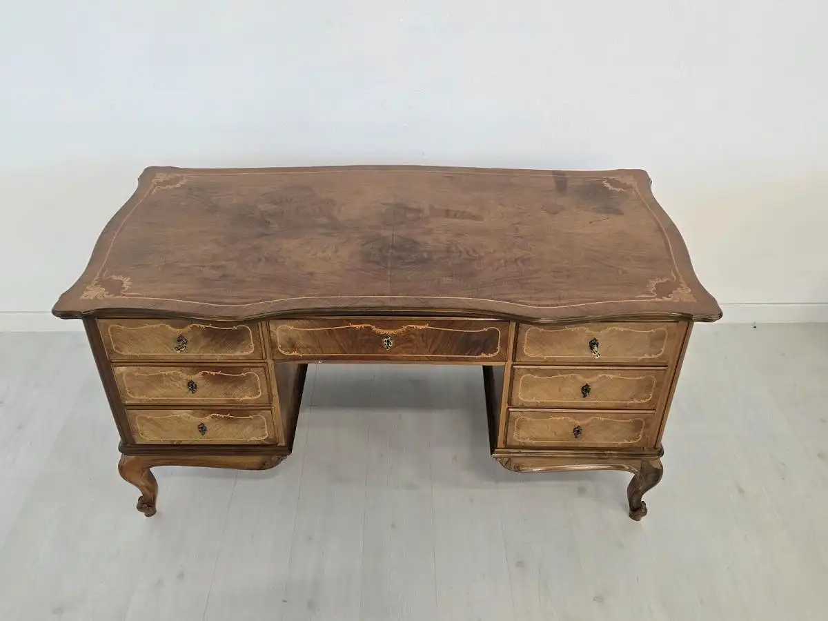 H61397D-Schreibtisch-Barockstil-Tisch-Schreibmöbel- 8