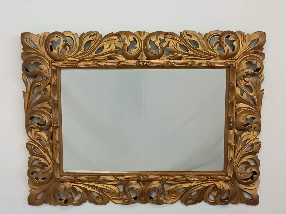 H60674-Florentinerspiegel-Wandspiegel-Spiegel-Florentiner Rahmen-gerahmter Spieg 1