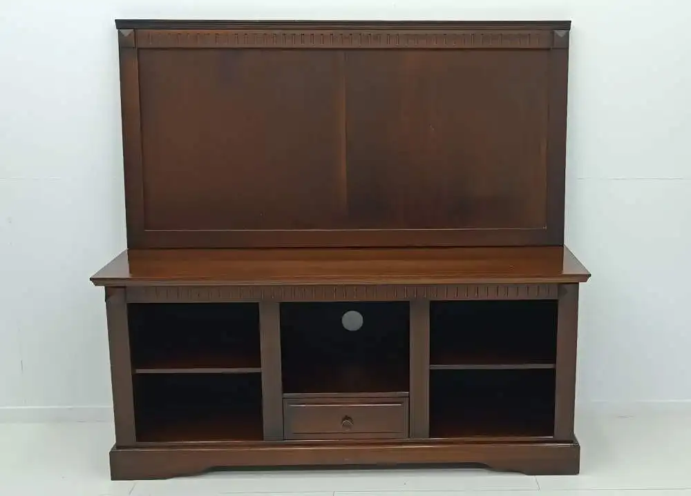 7436-Wandvertäfelung im Kolonialstil-Kolonialstilmöbel-Wandverkleidung-Vertäfelu 2