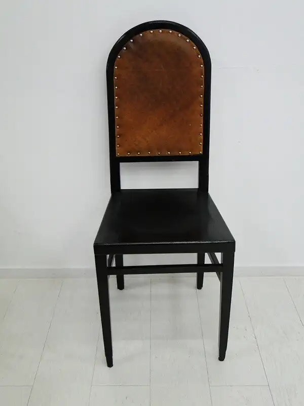 3920D-Jugendstilsessel-Stuhl-Jugendstil-Sessel-4er Satz-Set Jugendstilstühle-4St 4