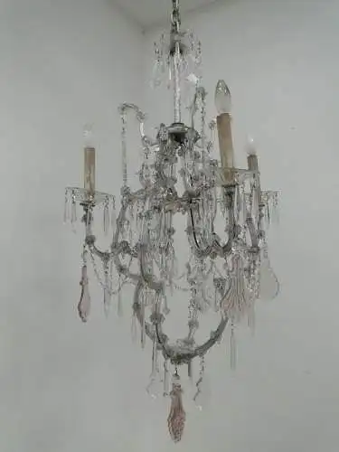 3477-Kristalllüster-Luster-Hängeleuchte-Lüster-Kristallluster-Kronleuchter-Decke