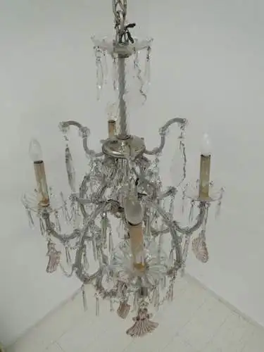 3477-Kristalllüster-Luster-Hängeleuchte-Lüster-Kristallluster-Kronleuchter-Decke