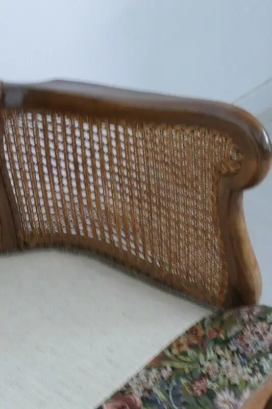 H60682-Chippendalebank-Sofa-Wiener Geflecht-Bank-Chippendale-Sitzbank-Couch-Pols 8