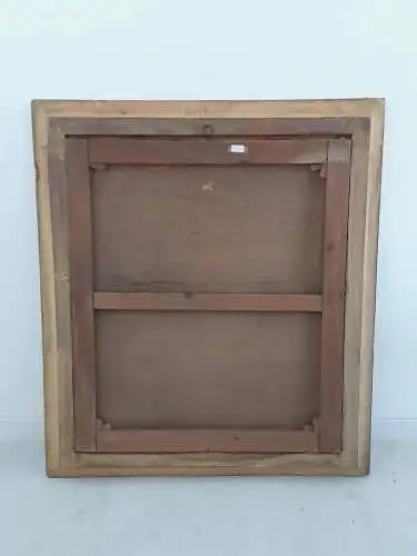 H1310-Ölbild-Madonna mit Kind-Kunststudie-Öl auf Leinen-gerahmt-Ölgemälde-