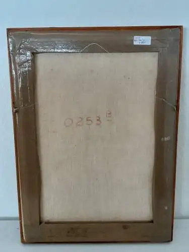 H1305-Ölbild-Portrait-Öl auf Leinen-Ölgemälde-signiert-gerahmt-