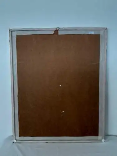 H1296-Aquarell-Mischkunst-Bild-Gemälde-signiert-gerahmt-