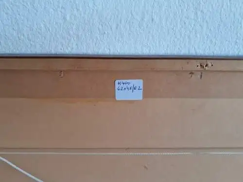 H400-Gemälde-Stadtbild-Bild-Venedig-Gemälde-schwarz/weiß-hinter Glas