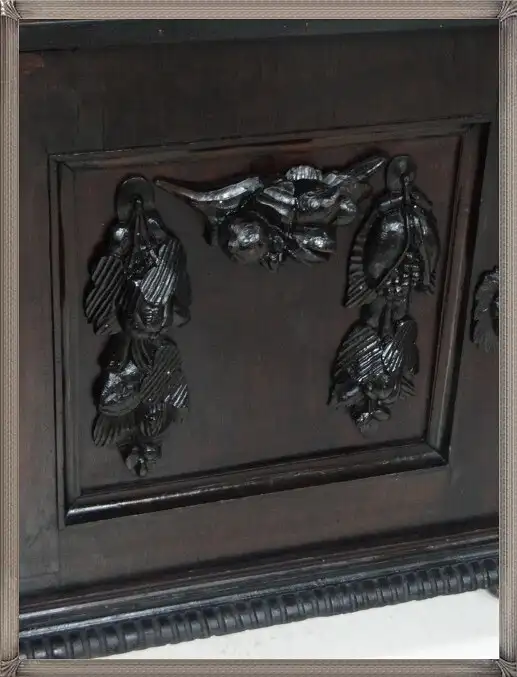 2618-Riesige Schatztruhe-Burgtruhe-Truhe-Kiste-Schatzkiste-Schatztruhe 1800 7