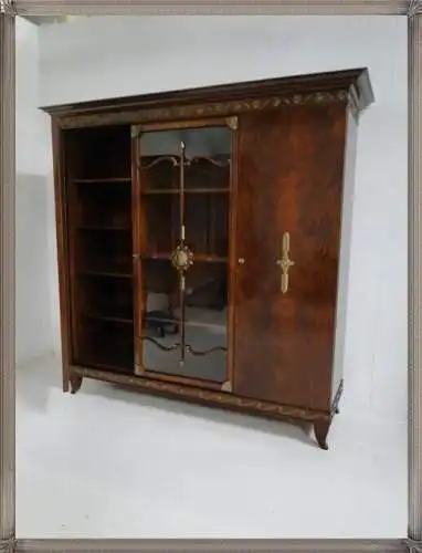2873-Imperialstil Kasten-Art Deco Wohnzimmerschrank-Kasten-Schrank-Art Deco-Empi
