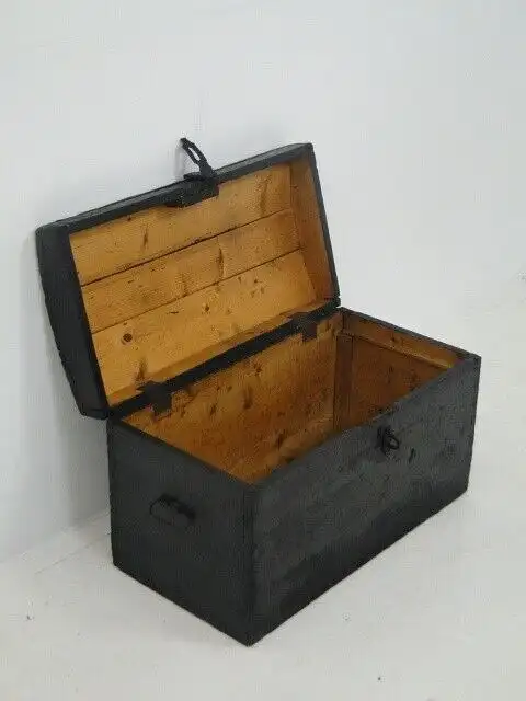 3694-Schatztruhe-Schatzkiste-Truhe um 1900-Holzkiste-Kiste um 1900-Holzkiste 5
