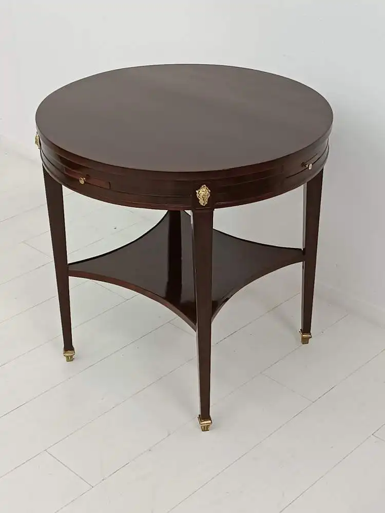 7217-Louis Seize Stil Spieltisch-Louis Seize Tisch-Tisch-Spieltisch-Salontisch- 1