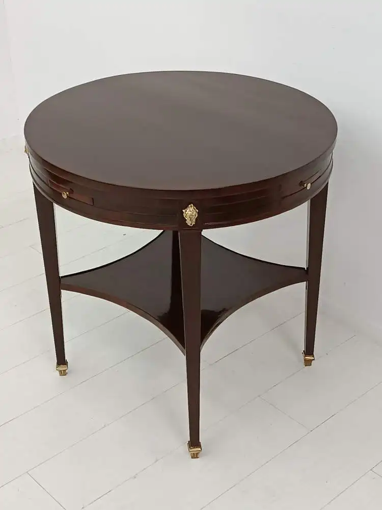 7217-Louis Seize Stil Spieltisch-Louis Seize Tisch-Tisch-Spieltisch-Salontisch- 2