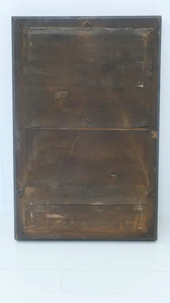 6135-Spiegel-ORIGINAL-Biedermeier Rahmen- 8