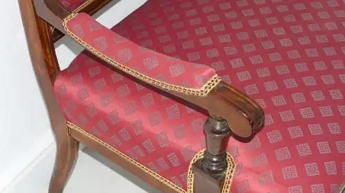 H61095-Historismusbank-Sofa-Couch-Historismus-Sitzbank-Gründerzeit-Polstermöbel-