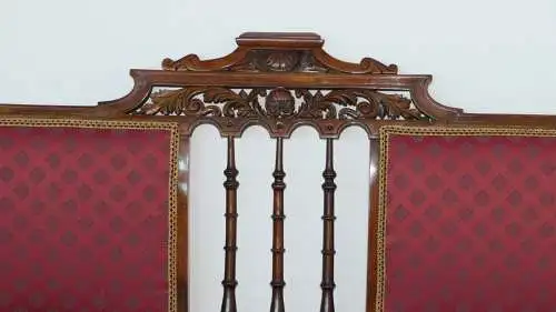 H61095-Historismusbank-Sofa-Couch-Historismus-Sitzbank-Gründerzeit-Polstermöbel-