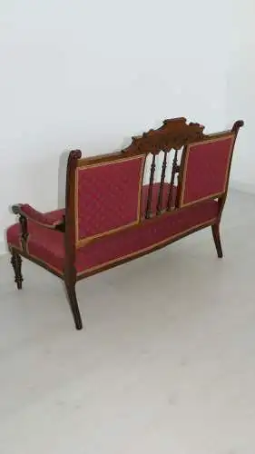 H61095-Historismusbank-Sofa-Couch-Historismus-Sitzbank-Gründerzeit-Polstermöbel-