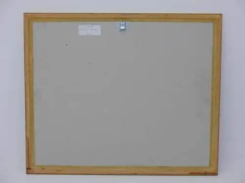 Farbdruck-Druck-Druck hinter Glas-Passepartout-gerahmter Druck-Marktplatz-Landsc