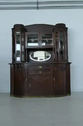H60689-Jugendstil-Kredenz-Anrichte-Buffet-Jugendstilkredenz