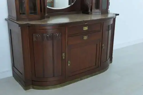 H60689-Jugendstil-Kredenz-Anrichte-Buffet-Jugendstilkredenz