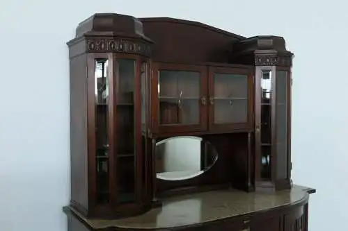 H60689-Jugendstil-Kredenz-Anrichte-Buffet-Jugendstilkredenz