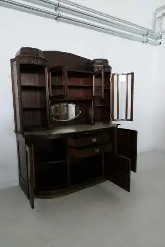 H60689-Jugendstil-Kredenz-Anrichte-Buffet-Jugendstilkredenz