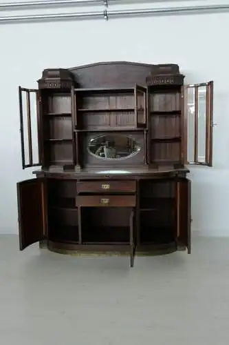 H60689-Jugendstil-Kredenz-Anrichte-Buffet-Jugendstilkredenz