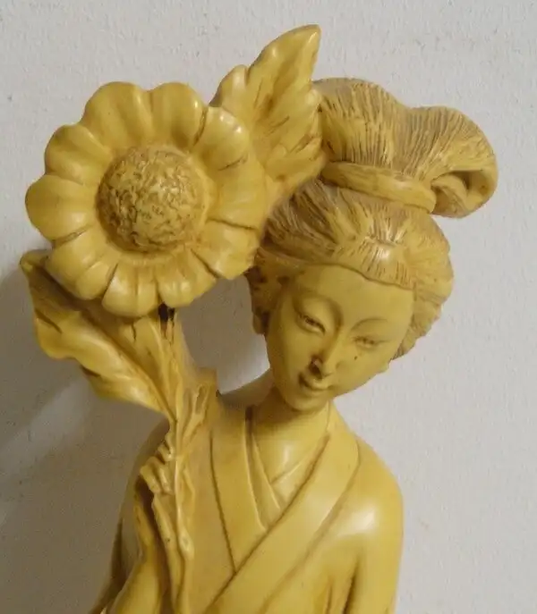 3761D-Specksteinfigur-asiatische Skulptur-Speckstein-asiatisch-große Figur-Skulp 2