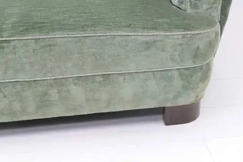 6117-Art Deco Couch-Sitzbank-Sofa-Art Deco-Bank-Couch-Art Deco Sofa-3Sitzer-Pols