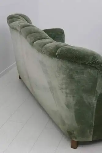 6117-Art Deco Couch-Sitzbank-Sofa-Art Deco-Bank-Couch-Art Deco Sofa-3Sitzer-Pols