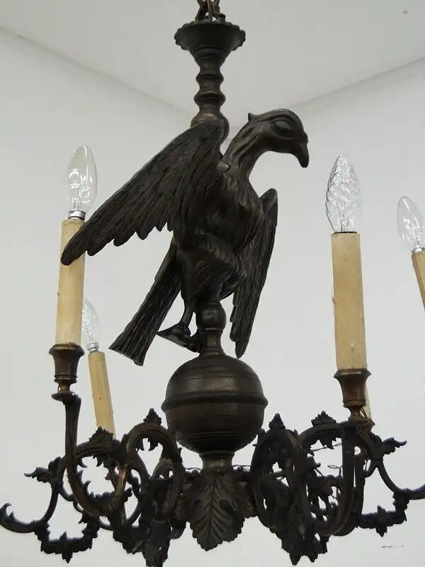 2158DLüster-Messinglüster-Luster-Kronleuchter-Messingluster-Hängeleuchte-Polenlu 1