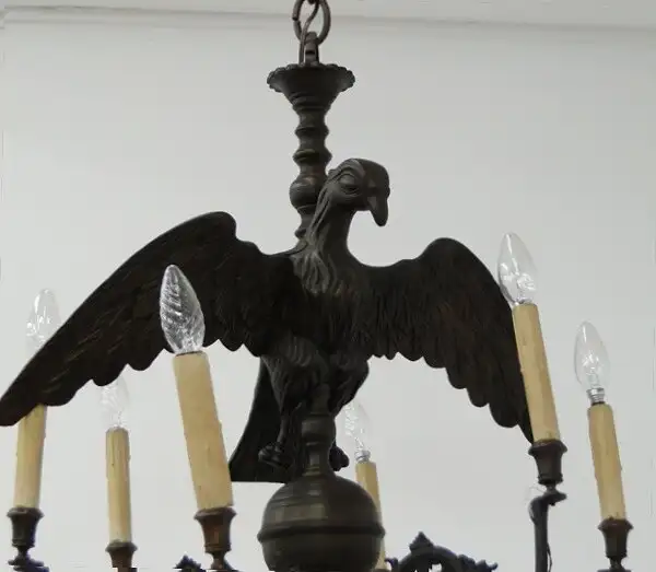 2158DLüster-Messinglüster-Luster-Kronleuchter-Messingluster-Hängeleuchte-Polenlu 2