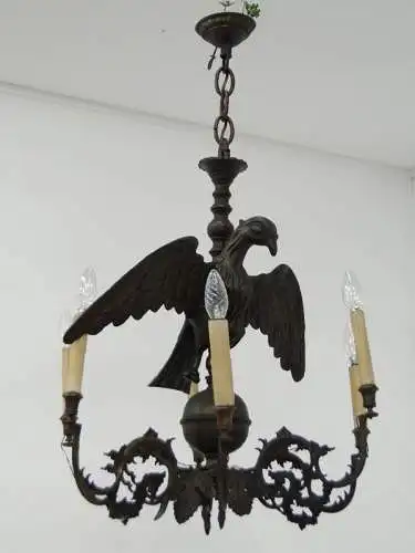 2158DLüster-Messinglüster-Luster-Kronleuchter-Messingluster-Hängeleuchte-Polenlu