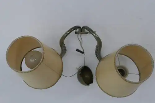 6095D-Wandleuchte-Messingleuchte-Aplike-2flammig-Wandaplike-Lampe-Leuchte-Wandle