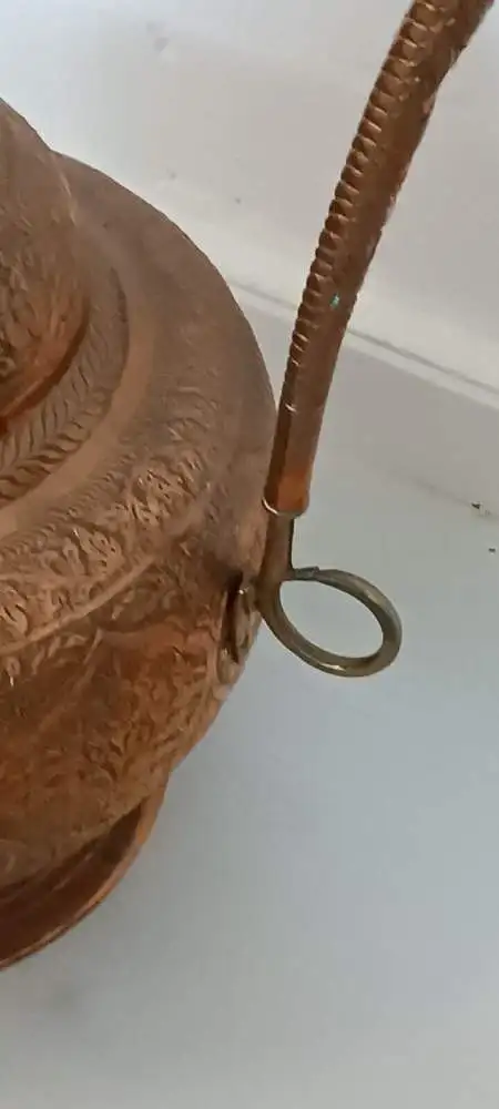 H61251-Orientalische-Karaffe-Kupfer-Dekorstück- 10