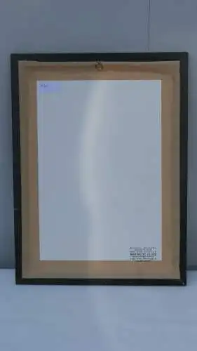 5645-Aquarell-Gemälde-gerahmt-Aquarellbild-Bild-hinter Glas-Aquarellgemälde-