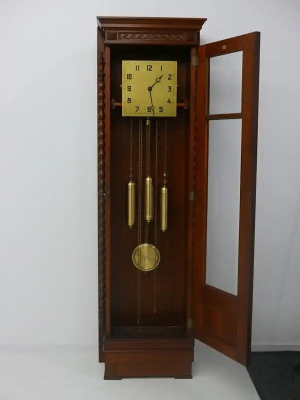 4513-Standuhr-Uhr-3gewichtig-Pendeluhr-Standuhr-Uhr-3 gewichtige Standuhr-Pendel 2