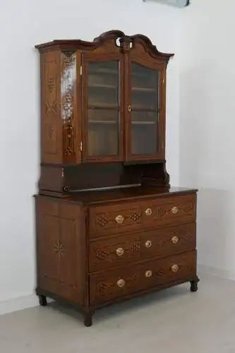 H60063-Barock Aufsatzkommode-Kommode-Aufsatzkommode-Ladenkommode-Barock