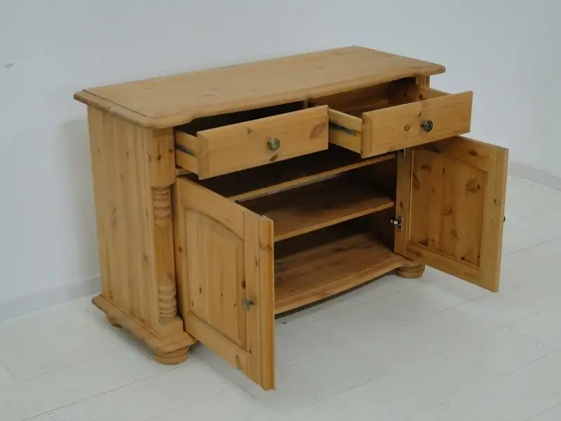 3881D-Landhausstil-Bauernstube-Vorzimmermöbel-Garderobe-Anrichte-Spiegel-Bauernm 4