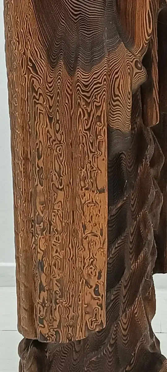 7303-geschnitzte Holzfigur-Figur-Skulptur-130 cm hoch geschnitzte Figur-Schnitze 14