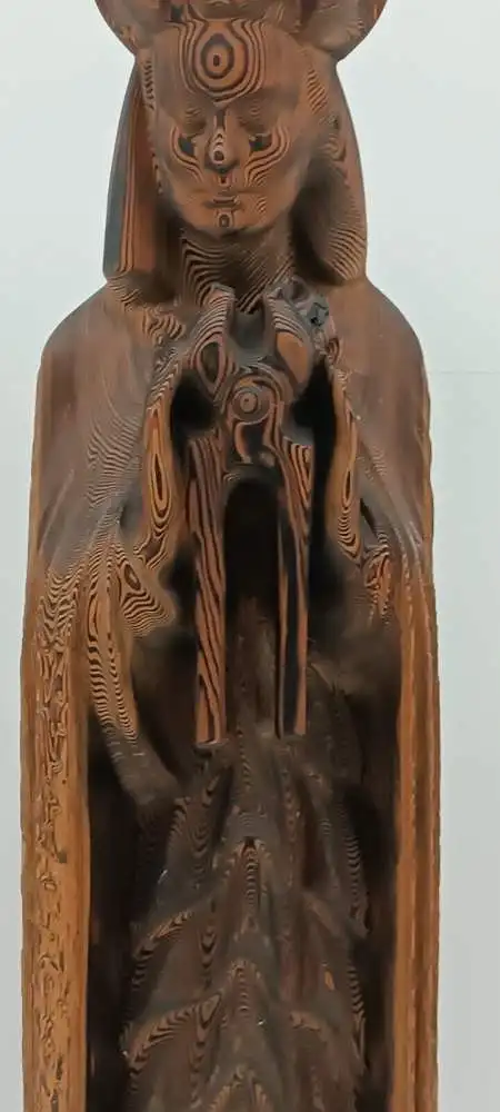 7303-geschnitzte Holzfigur-Figur-Skulptur-130 cm hoch geschnitzte Figur-Schnitze 2