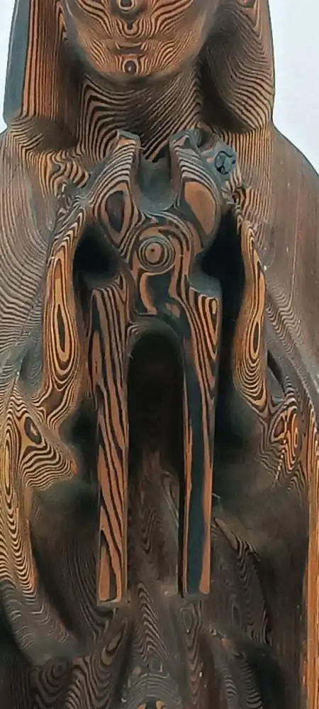 7303-geschnitzte Holzfigur-Figur-Skulptur-130 cm hoch geschnitzte Figur-Schnitze 3