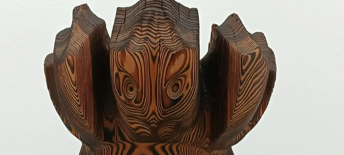 7303-geschnitzte Holzfigur-Figur-Skulptur-130 cm hoch geschnitzte Figur-Schnitze 4